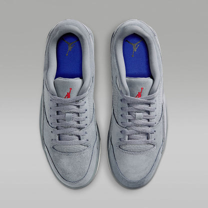 Flight Court Men's Shoes Cool Grey Leather Suede